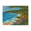 Trademark Fine Art Manor Shadian 'Laguna Beach California' Canvas Art, 24x32 MA01065-C2432GG